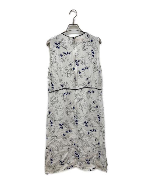 MARNI（マルニ）MARNI (マルニ) ノースリーブワンピース ホワイト サイズ:44の古着・服飾アイテム