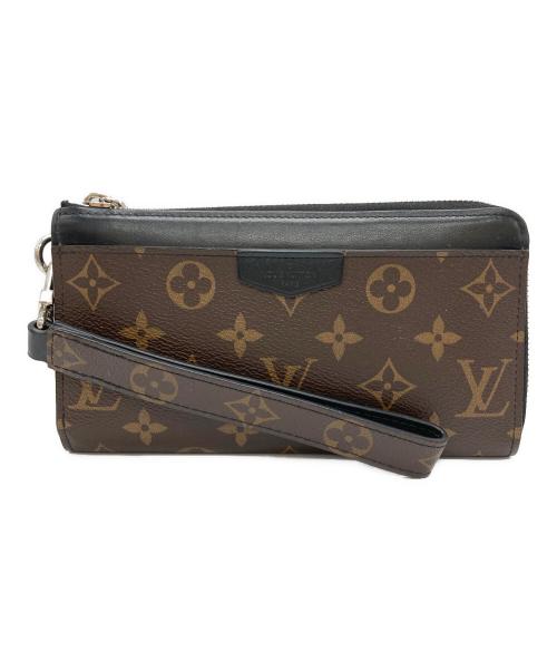 LOUIS VUITTON（ルイ ヴィトン）LOUIS VUITTON (ルイ ヴィトン) マカサーライン ジッピー・ドラゴンヌ/長財布 ブラウンの古着・服飾アイテム