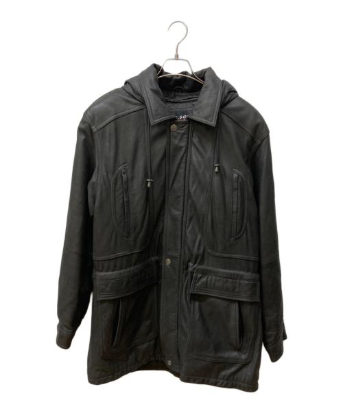 wilsons（ウィルソンズ）wilsons (ウィルソンズ) レザージャケット ブラック サイズ:Lの古着・服飾アイテム