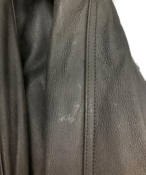 wilsons（ウィルソンズ）wilsons (ウィルソンズ) レザージャケット ブラック サイズ:Lの古着・服飾アイテム