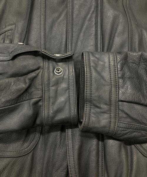 wilsons（ウィルソンズ）wilsons (ウィルソンズ) レザージャケット ブラック サイズ:Lの古着・服飾アイテム