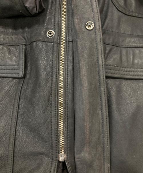 wilsons（ウィルソンズ）wilsons (ウィルソンズ) レザージャケット ブラック サイズ:Lの古着・服飾アイテム