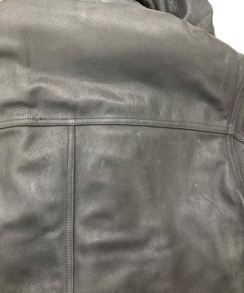 wilsons（ウィルソンズ）wilsons (ウィルソンズ) レザージャケット ブラック サイズ:Lの古着・服飾アイテム