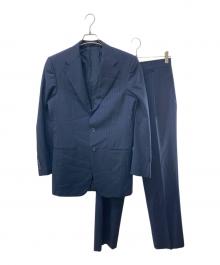 GIANNI VERSACE（ジャンニ・ヴェルサーチ）の古着「2Bセットアップスーツ」｜ネイビー