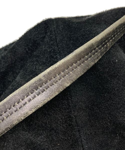 TORY BURCH（トリーバーチ）TORY BURCH (トリーバーチ) スウェードトートバッグ ブラックの古着・服飾アイテム