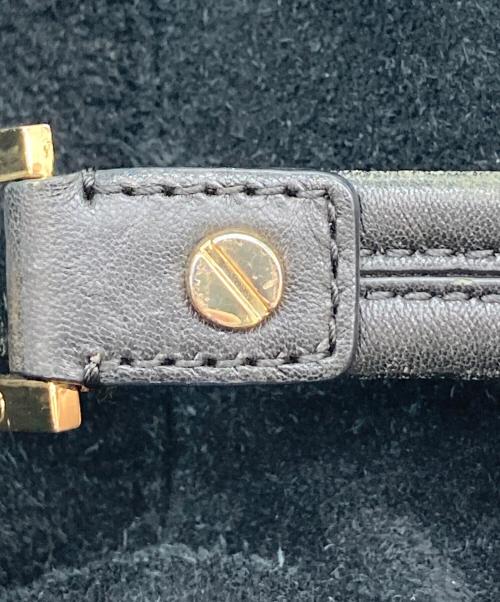 TORY BURCH（トリーバーチ）TORY BURCH (トリーバーチ) スウェードトートバッグ ブラックの古着・服飾アイテム