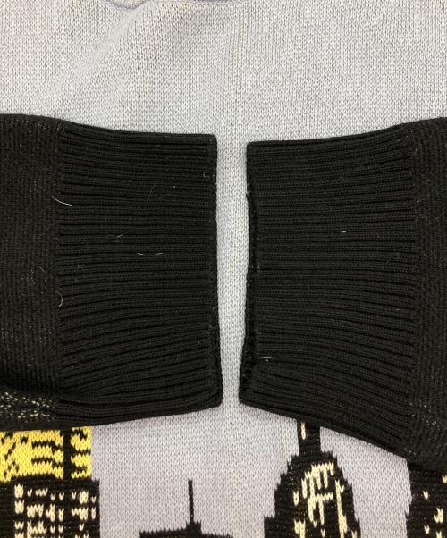 HUF（ハフ）HUF (ハフ) SKYLINE CREW SWEATER ブルー サイズ:XLの古着・服飾アイテム