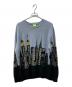 HUF（ハフ）の古着「SKYLINE CREW SWEATER」｜ブルー