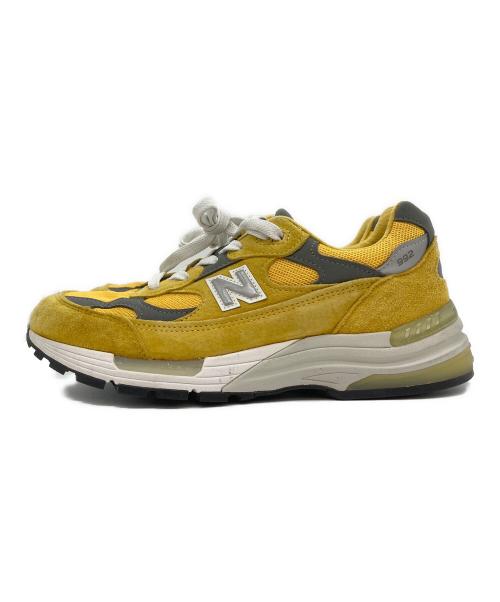 NEW BALANCE（ニューバランス）NEW BALANCE (ニューバランス) 992 Yellow Grey イエロー サイズ:26.5cmの古着・服飾アイテム