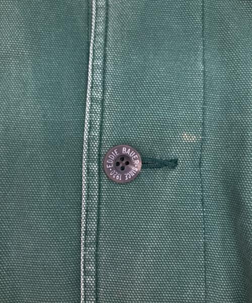 Eddie Bauer（エディーバウアー）Eddie Bauer (エディーバウアー) カバーオール グリーン×ブラウン サイズ:Ⅿの古着・服飾アイテム