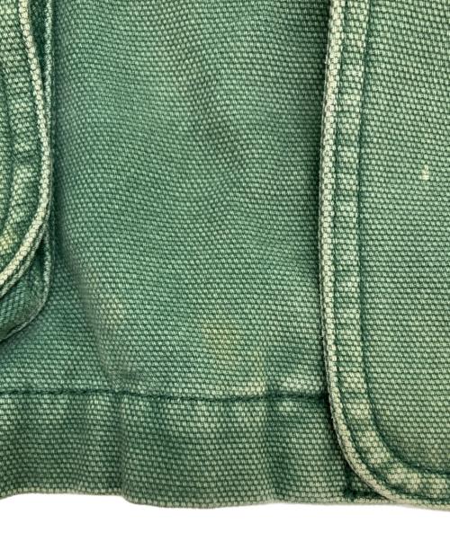 Eddie Bauer（エディーバウアー）Eddie Bauer (エディーバウアー) カバーオール グリーン×ブラウン サイズ:Ⅿの古着・服飾アイテム