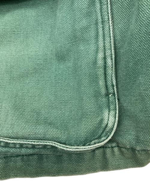 Eddie Bauer（エディーバウアー）Eddie Bauer (エディーバウアー) カバーオール グリーン×ブラウン サイズ:Ⅿの古着・服飾アイテム