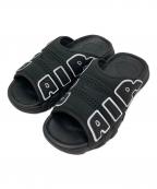 NIKEナイキ）の古着「AIR MORE UPTEMPO SLIDE」｜ブラック