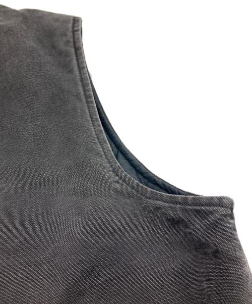 CarHartt（カーハート）CarHartt (カーハート) ダックベスト グレー サイズ:XLの古着・服飾アイテム