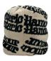 Hysteric Glamour (ヒステリックグラマー) ロゴビーニー アイボリー×ブラック：5000円