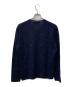 COMME des GARCONS HOMME DEUX (コムデギャルソン オム ドゥ) Vネックニット ネイビー サイズ:L：9000円