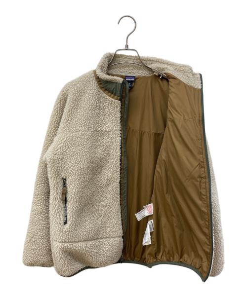 Patagonia（パタゴニア）Patagonia (パタゴニア) RETRO-X FLEECE JKT アイボリー サイズ:14（キッズXL）の古着・服飾アイテム