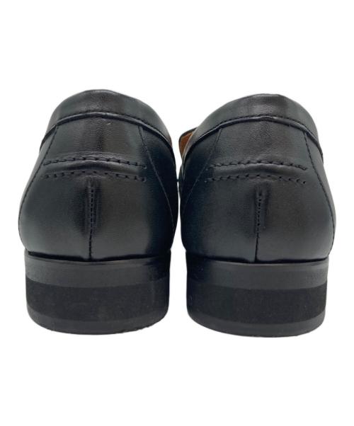 HIROSHI TSUBOUCHI（ヒロシツボウチ）HIROSHI TSUBOUCHI (ヒロシツボウチ) ビットローファー ブラック サイズ:6の古着・服飾アイテム