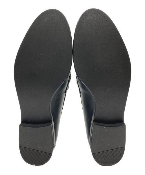 HIROSHI TSUBOUCHI（ヒロシツボウチ）HIROSHI TSUBOUCHI (ヒロシツボウチ) ビットローファー ブラック サイズ:6の古着・服飾アイテム