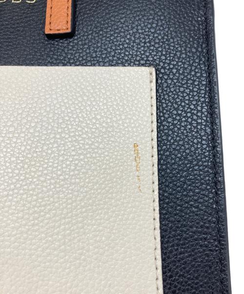 MARC JACOBS（マークジェイコブズ）MARC JACOBS (マークジェイコブズ) THE GRIND COLORBLOCK MINI TOTE BAG/2WAYバッグ ブラウンの古着・服飾アイテム