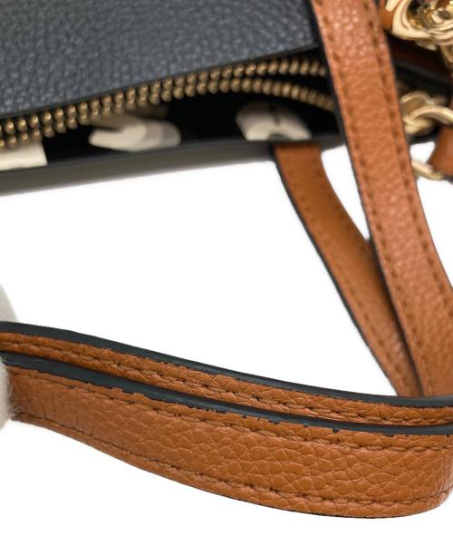 MARC JACOBS（マークジェイコブズ）MARC JACOBS (マークジェイコブズ) THE GRIND COLORBLOCK MINI TOTE BAG/2WAYバッグ ブラウンの古着・服飾アイテム