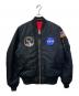 ALPHA（アルファ）の古着「フライトジャケット」｜ブラック