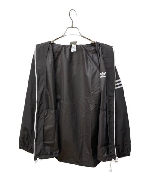 adidas（アディダス）adidas (アディダス) ナイロンジャケット チャコールグレー サイズ:Lの古着・服飾アイテム