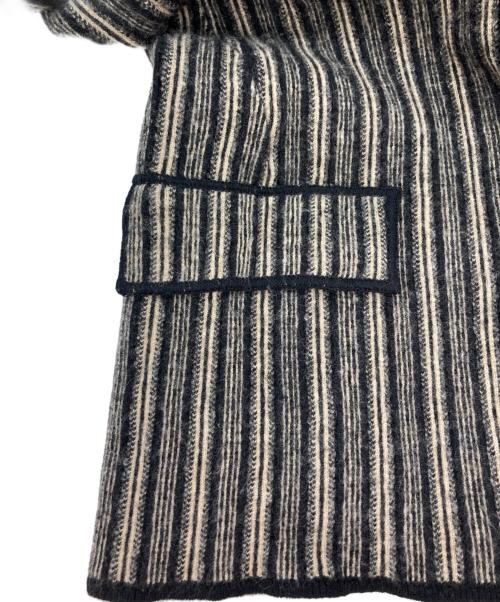 JPG（ジャンポールゴルチエ）JPG (ジャンポールゴルチエ) ニットコート グレー サイズ:Lの古着・服飾アイテム