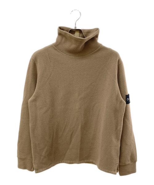 STONE ISLAND（ストーンアイランド）STONE ISLAND (ストーンアイランド) ハイネックニット ベージュ サイズ:Ⅿの古着・服飾アイテム