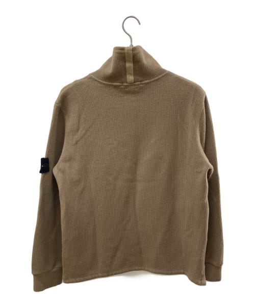 STONE ISLAND（ストーンアイランド）STONE ISLAND (ストーンアイランド) ハイネックニット ベージュ サイズ:Ⅿの古着・服飾アイテム