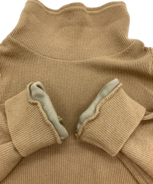 STONE ISLAND（ストーンアイランド）STONE ISLAND (ストーンアイランド) ハイネックニット ベージュ サイズ:Ⅿの古着・服飾アイテム