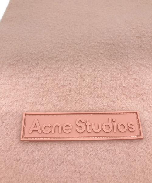 Acne studios（アクネ ストゥディオス）Acne studios (アクネ ストゥディオス) マフラー ピンクの古着・服飾アイテム