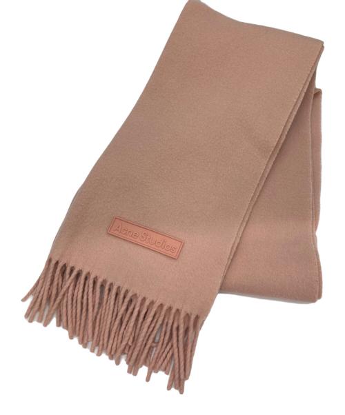 Acne studios（アクネ ストゥディオス）Acne studios (アクネ ストゥディオス) マフラー ピンクの古着・服飾アイテム