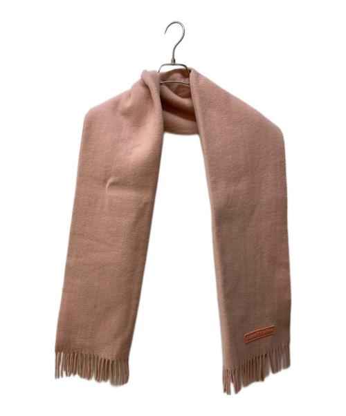 Acne studios（アクネ ストゥディオス）Acne studios (アクネ ストゥディオス) マフラー ピンクの古着・服飾アイテム