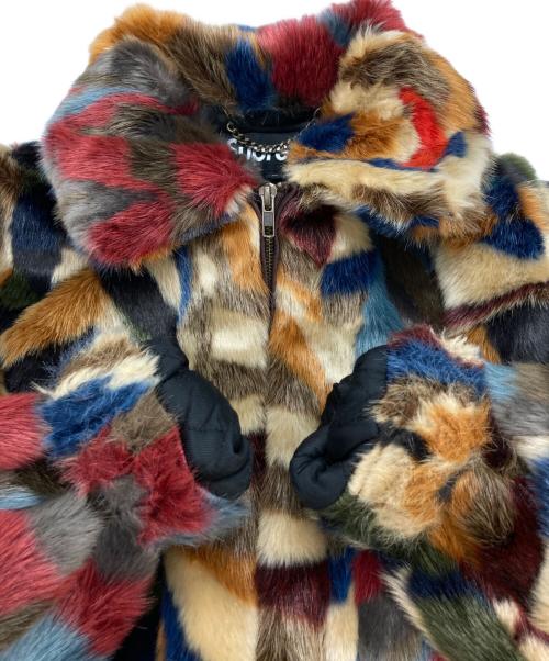 SUPREME（シュプリーム）SUPREME (シュプリーム) Multicolor Faux Fur Bomber Jacket マルチカラー サイズ:Ⅿの古着・服飾アイテム