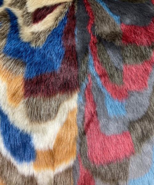 SUPREME（シュプリーム）SUPREME (シュプリーム) Multicolor Faux Fur Bomber Jacket マルチカラー サイズ:Ⅿの古着・服飾アイテム