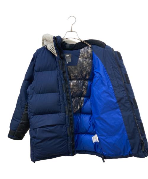NEW BALANCE（ニューバランス）NEW BALANCE (ニューバランス) ダウンジャケット ブルー サイズ:Sの古着・服飾アイテム