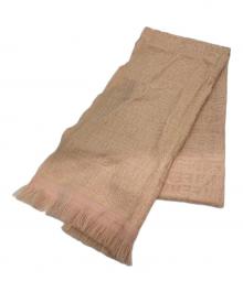 FENDI（フェンディ）の古着「エンブロイダリーマフラー」｜ピンク