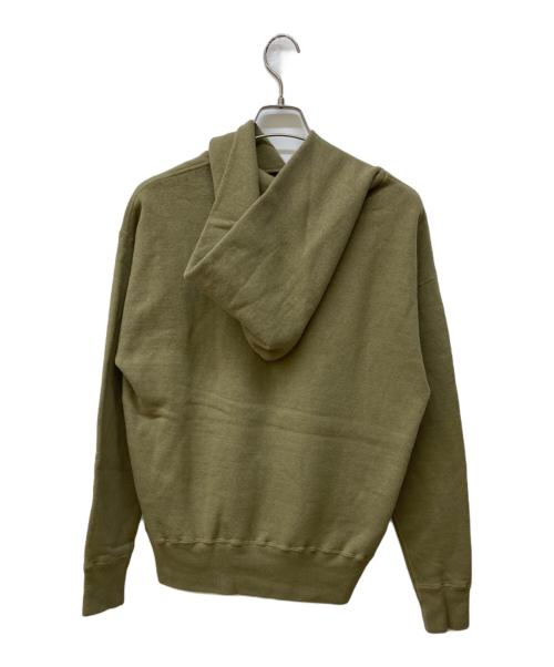 HUMAN MADE（ヒューマンメイド）HUMAN MADE (ヒューマンメイド) TSURIAMI HOODIE/パーカー カーキ サイズ:Lの古着・服飾アイテム