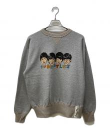 HUMAN MADE（ヒューマンメイド）の古着「BEATLES TSURIAMI SWEATSHIRT/スウェット」｜グレー