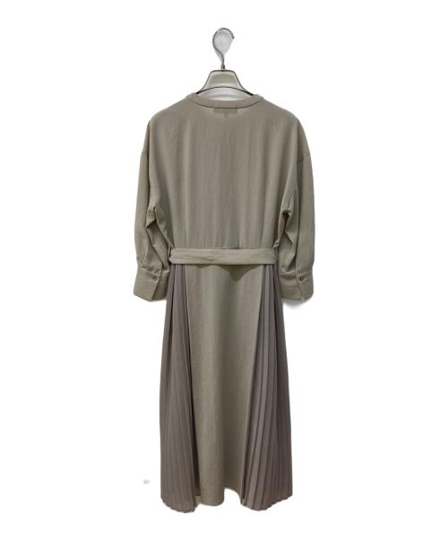 UNTITLED（アンタイトル）UNTITLED (アンタイトル) シャツワンピース ベージュ サイズ:2の古着・服飾アイテム