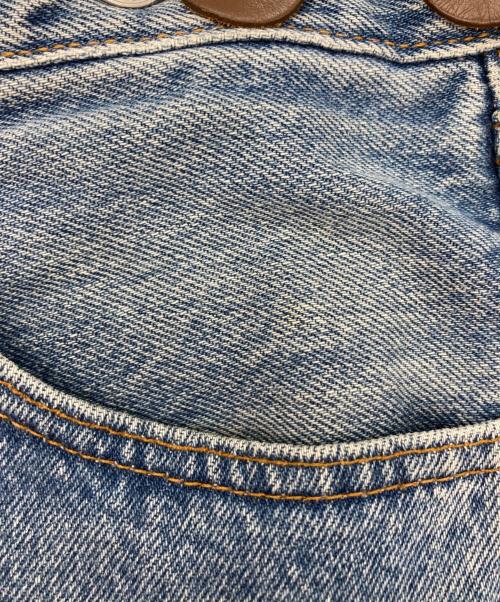 Risley（リズレー）Risley (リズレー) リメイクデニムスカート ブルー サイズ:-の古着・服飾アイテム