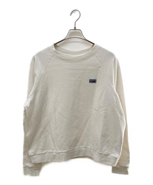 Patagonia（パタゴニア）Patagonia (パタゴニア) ラグランスウェット ホワイト サイズ:Lの古着・服飾アイテム