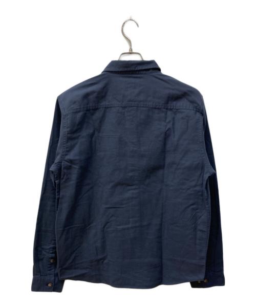 Patagonia（パタゴニア）Patagonia (パタゴニア) ライトウェイト フィヨルド フランネルシャツ ネイビー サイズ:Ⅿの古着・服飾アイテム
