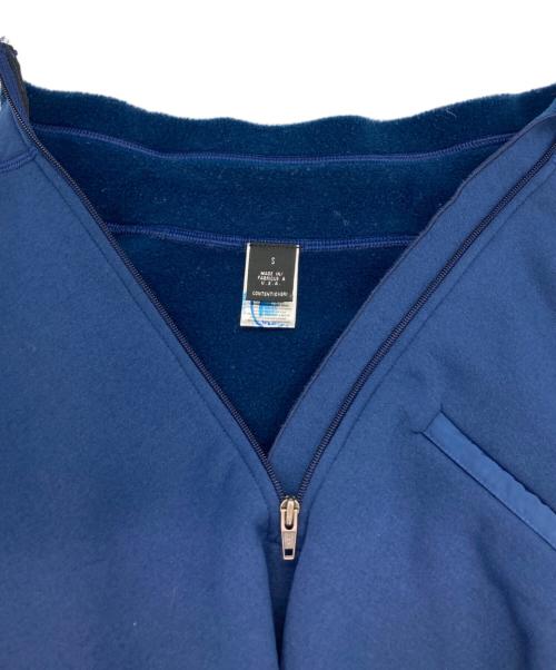 Patagonia（パタゴニア）Patagonia (パタゴニア) ハーフジップスウェット ブルー サイズ:Sの古着・服飾アイテム