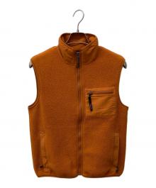 Patagonia（パタゴニア）の古着「シンチラフリースベスト」｜オレンジ