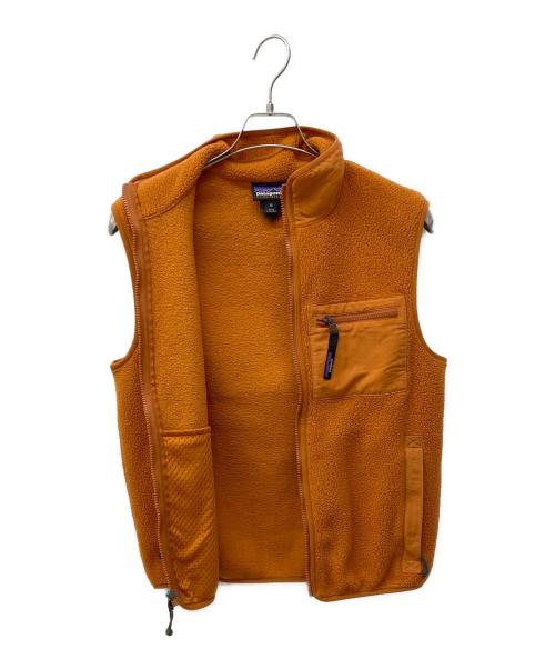 Patagonia（パタゴニア）Patagonia (パタゴニア) シンチラフリースベスト オレンジ サイズ:XSの古着・服飾アイテム