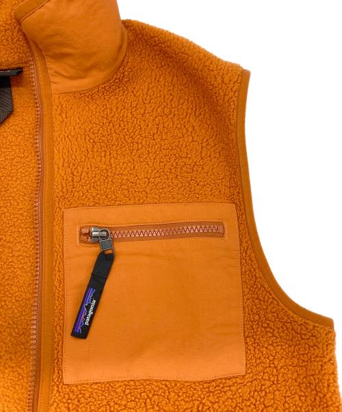 Patagonia（パタゴニア）Patagonia (パタゴニア) シンチラフリースベスト オレンジ サイズ:XSの古着・服飾アイテム