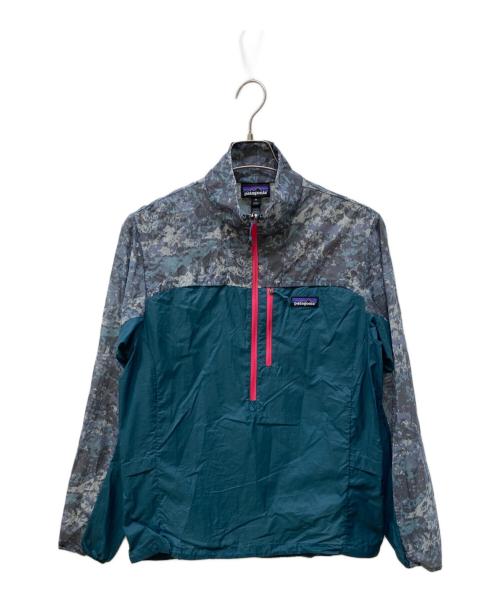 Patagonia（パタゴニア）Patagonia (パタゴニア) ーディニスタッシュ1/2ジップP/O ブルー サイズ:XSの古着・服飾アイテム