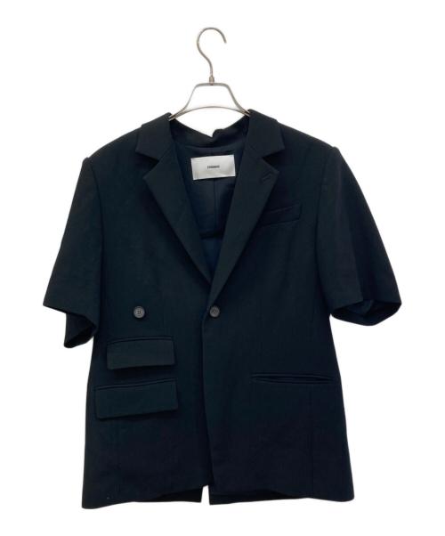 STUDIOUS（ステュディオス）STUDIOUS (ステュディオス) テーラードジャケット ブラック サイズ:1の古着・服飾アイテム